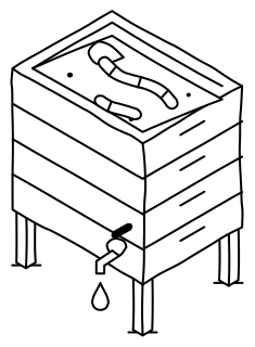 Worm Farm from the Regenerative Farm Isometric shape library