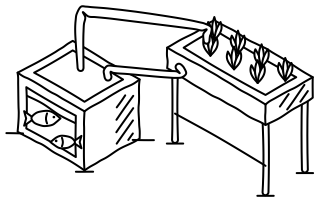 Aquaponics System from the Regenerative Farm Isometric shape library