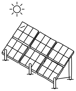 Solar Array from the Regenerative Farm Isometric shape library