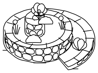 Herb Spiral from the Regenerative Farm Isometric shape library