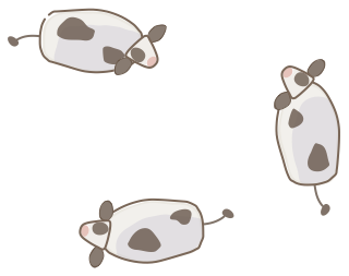 Cattle from the Regenerative Farm Plan (Watercolor) shape library