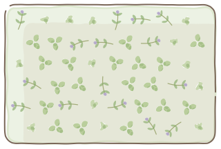 Cover Crop from the Regenerative Farm Plan (Watercolor) shape library