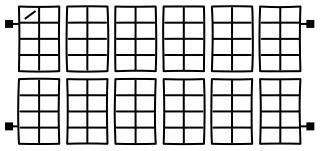 Solar Array from the Regenerative Farm Plan shape library