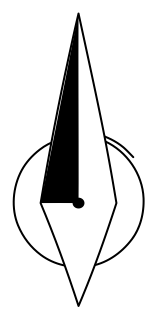 North Arrow from the Regenerative Farm Plan shape library