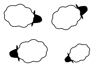 Sheep from the Regenerative Farm Plan shape library