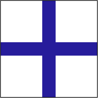 flag X from the Sailing shape library