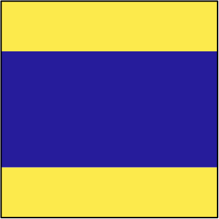 flag D from the Sailing shape library