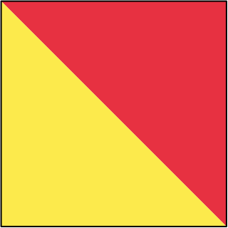 flag O from the Sailing shape library