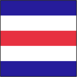 flag C from the Sailing shape library