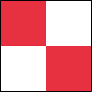 flag U from the Sailing shape library