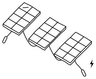 PV String from the Solar & Battery Sites 2 shape library