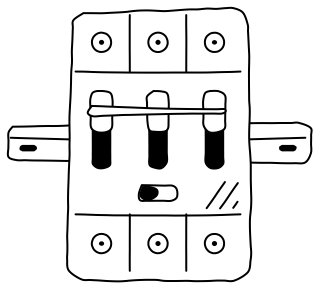 Circuit Breaker from the Solar & Battery Sites 2 shape library