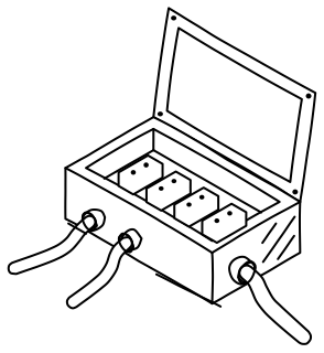 DC Junction Box from the Solar & Battery Sites 2 shape library