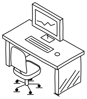 Operator Workstation from the Solar & Battery Sites 2 shape library