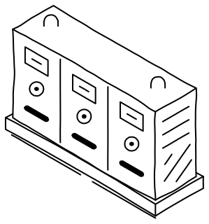 Ring Main Unit from the Solar & Battery Sites 2 shape library