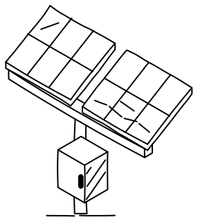 Soiling Sensor from the Solar & Battery Sites 2 shape library