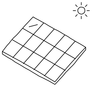 PV Module from the Solar & Battery Sites 2 shape library