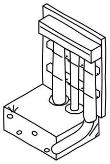 Cable Conduit Riser from the Solar & Battery Sites 2 shape library