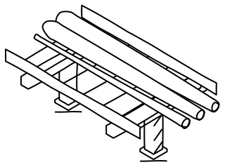 DC Cable Tray from the Solar & Battery Sites 2 shape library