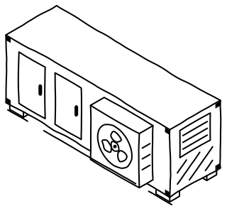 Battery Container from the Solar & Battery Sites 2 shape library