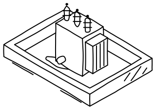 Spill Containment Bund from the Solar & Battery Sites 2 shape library