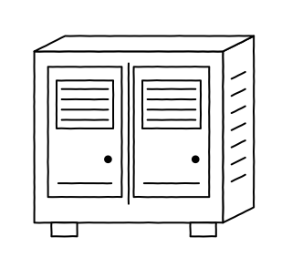 Central Inverter from the Solar & Battery Sites shape library