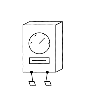 Power Meter from the Solar & Battery Sites shape library