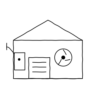 Site Load Building from the Solar & Battery Sites shape library