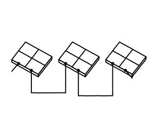 PV String from the Solar & Battery Sites shape library