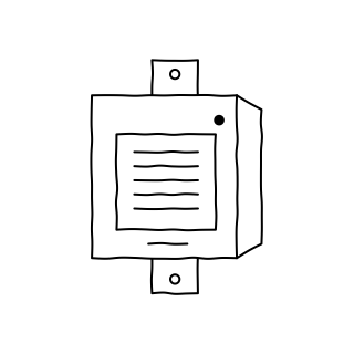 Battery Gas Detector from the Solar & Battery Sites shape library