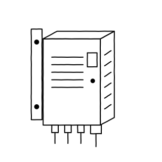 String Inverter from the Solar & Battery Sites shape library