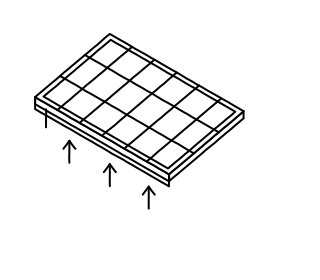 Bifacial Module from the Solar & Battery Sites shape library