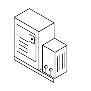 Battery Power Conversion Unit from the Solar & Battery Sites shape library