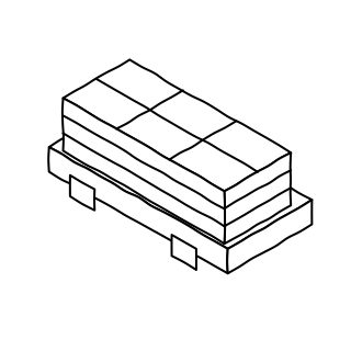 Spare Module Pallet from the Solar & Battery Sites shape library