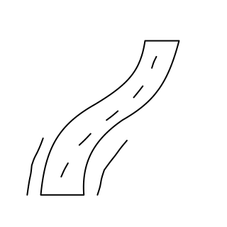 Fire Access Road from the Solar & Battery Sites shape library