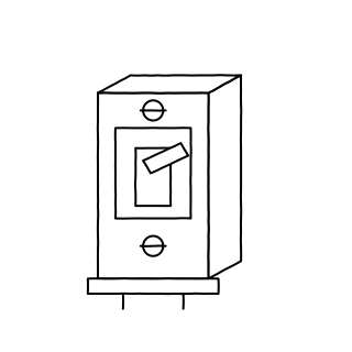 Circuit Breaker from the Solar & Battery Sites shape library
