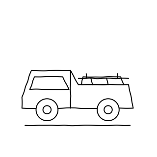 Maintenance Vehicle from the Solar & Battery Sites shape library