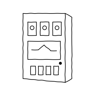 Protection Relay Panel from the Solar & Battery Sites shape library