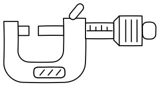 Micrometer from the Tool & Die shape library