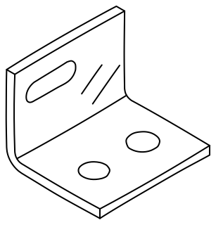Stamped Part from the Tool & Die shape library