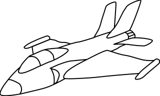 Jet from the Transportation shape library