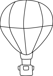 Baloon from the Transportation shape library