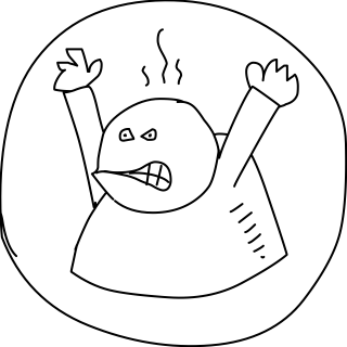 Unhappy User Icon from the UI Flow shape library