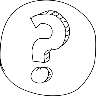 Question Icon from the UI Flow shape library
