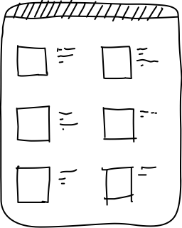 Item List from the UI Flow shape library