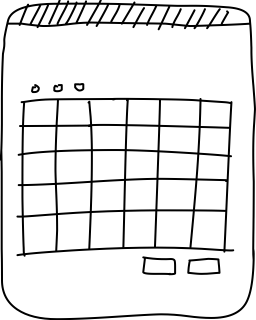 Grid from the UI Flow shape library