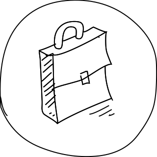 Briefcase Icon from the UI Flow shape library
