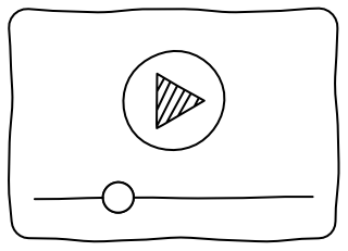 Video Player from the UI Flow shape library