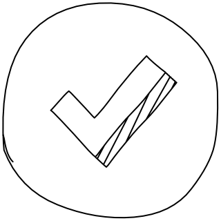 Success Icon from the UI Flow shape library