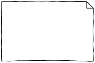 Note from the UML shape library